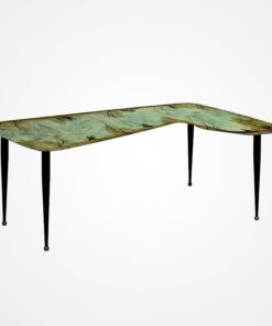 Hand Painted Low Table by Decalage