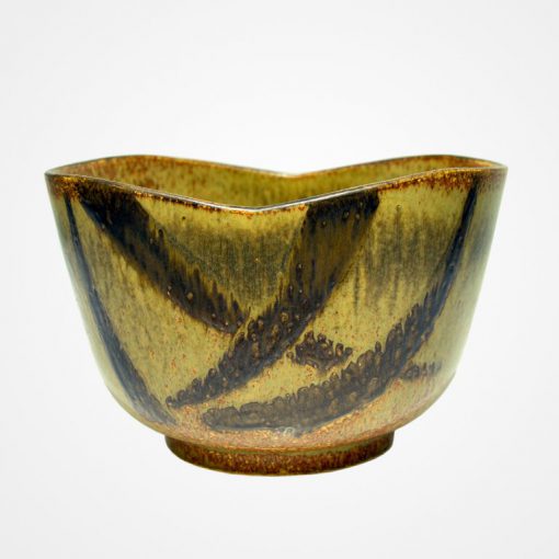 Gradient w Yellow Ceramic Bowl Alternate View