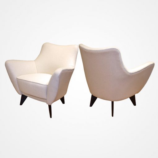 Pair of Perla chairs by Giulia Veronesi for ISA Bergamo