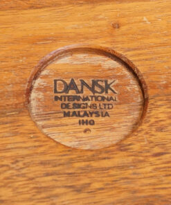 Teak Bowl by Jens Quistgaard for Dansk detail